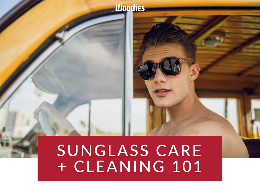 Sunglass care + cleaning 101