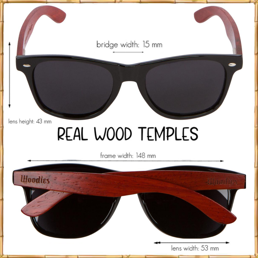 Rose Wood Polarized Sunglasses