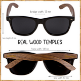Woodies Walnut Wood Sunglasses Wood