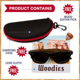 Woodies Zebra Wood Sunglasses