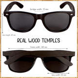 Woodies Ebony Wood Sunglasses