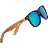 Woodies Zebra Wood Sunglasses