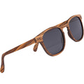 Full Wood Sunglasses Zebra Wood Foster Style