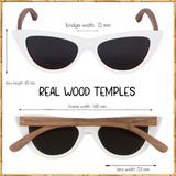 Woodies Sunglasses Walnut Wood