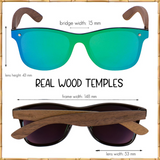 Woodies Walnut Wood Sunglasses