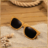 Woodies Full Frame Zebra Wood Sunglasses